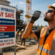 NEBOSH Courses UK Prevent dehydration and heat stress on construction sites with practical hydration and safety guidance for UK employers